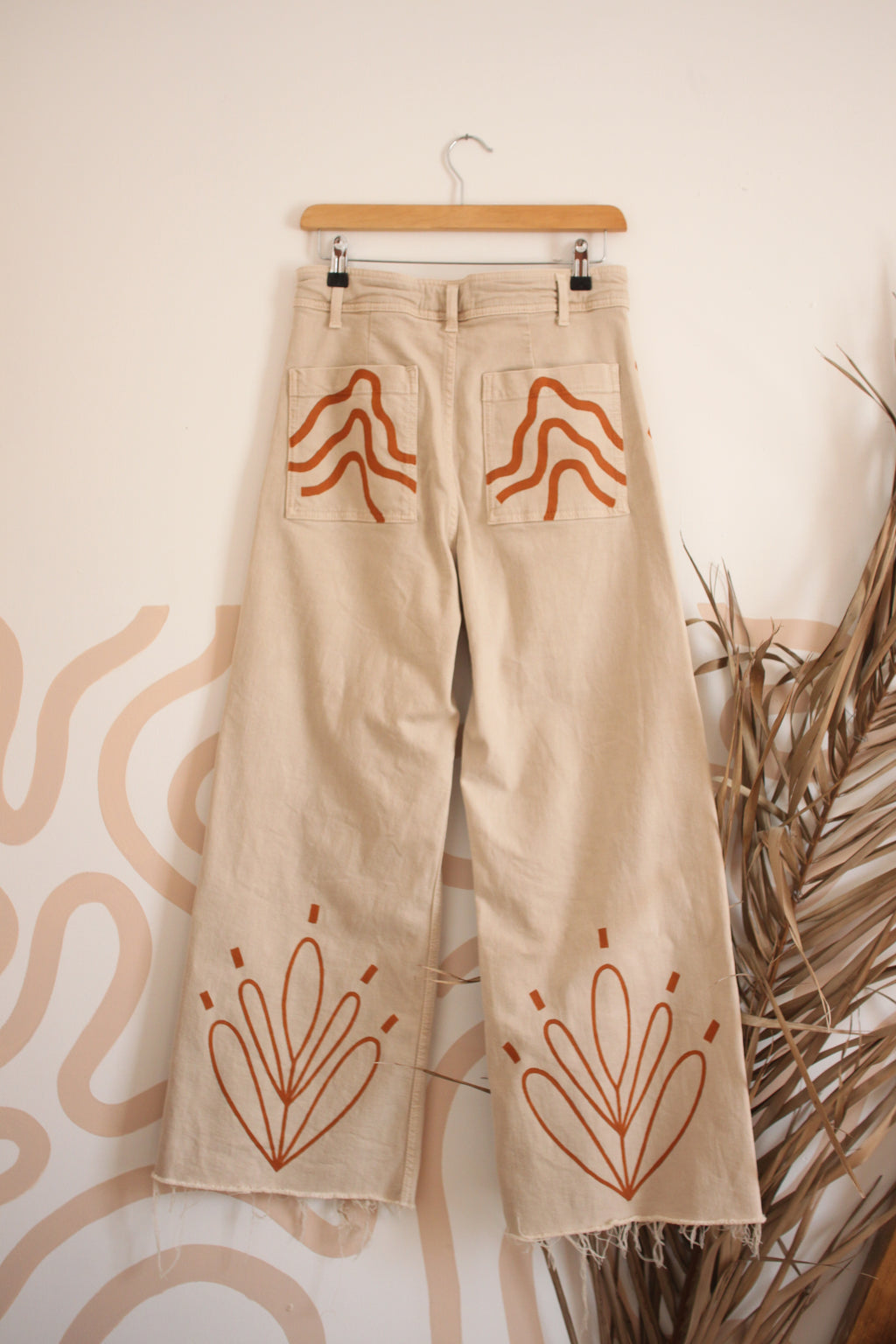 Hand Painted Jeans Size 10